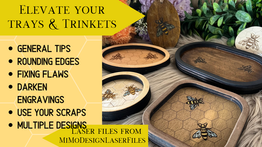 Elevating Your Laser-Cut Trinkets and Trays