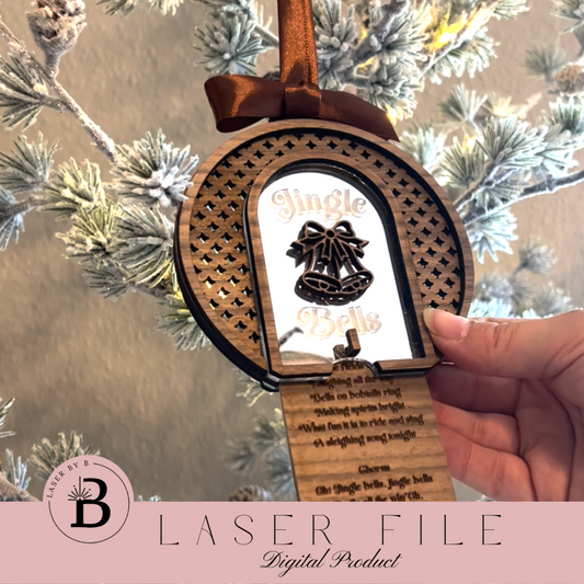 Check Out Laser By B's New Christmas Carol Ornament File!