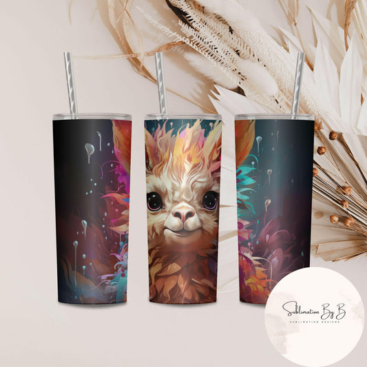 Charming Llama Tumbler Design: Add Whimsy and Delight!