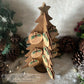 25 Names of Jesus 3D Christmas Tree incl. 26 ornaments, scored (single line) with wreath