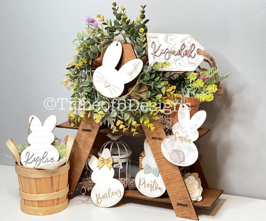 Easter Basket Personalized Tags