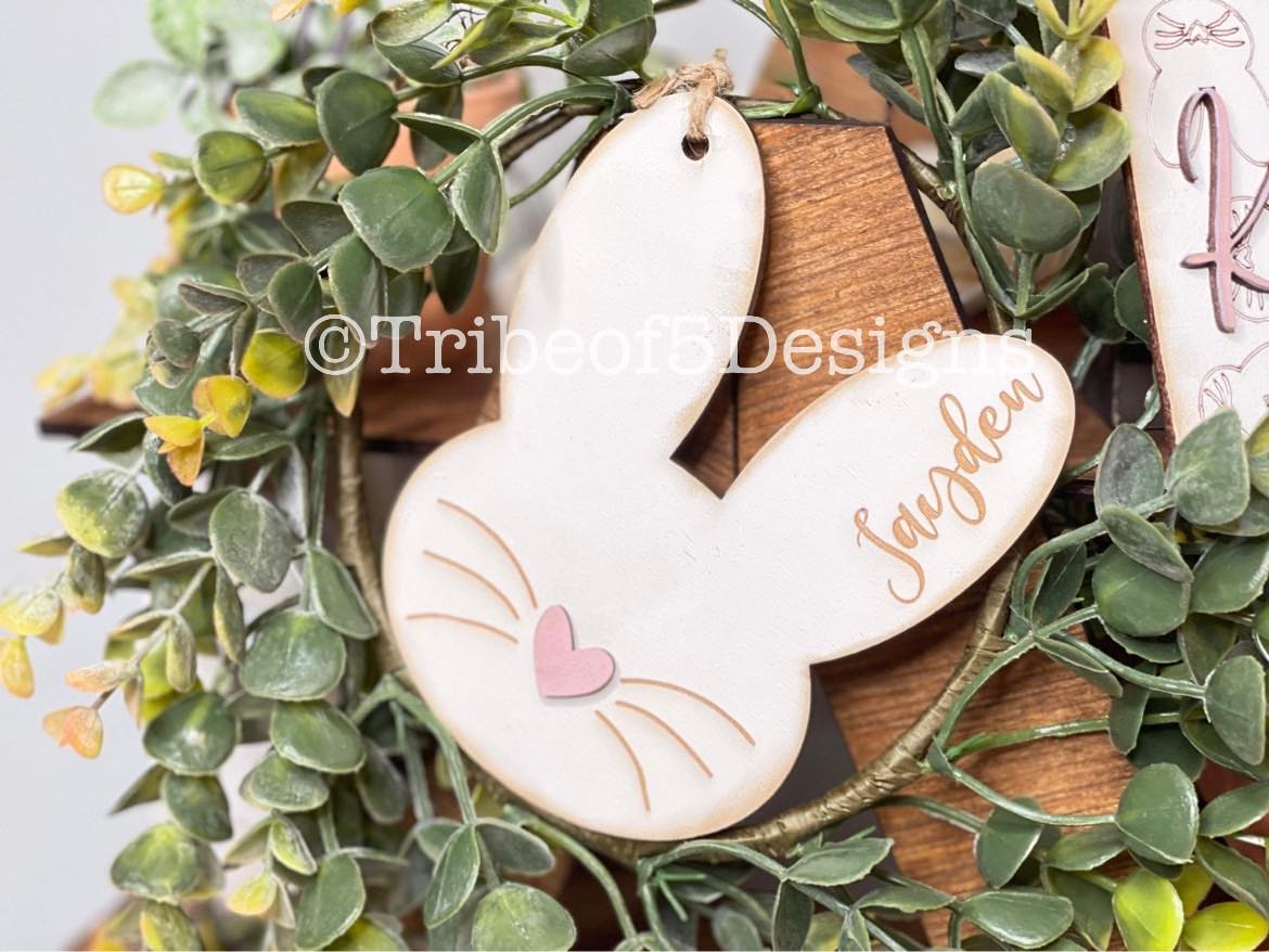 Easter Basket Personalized Tags