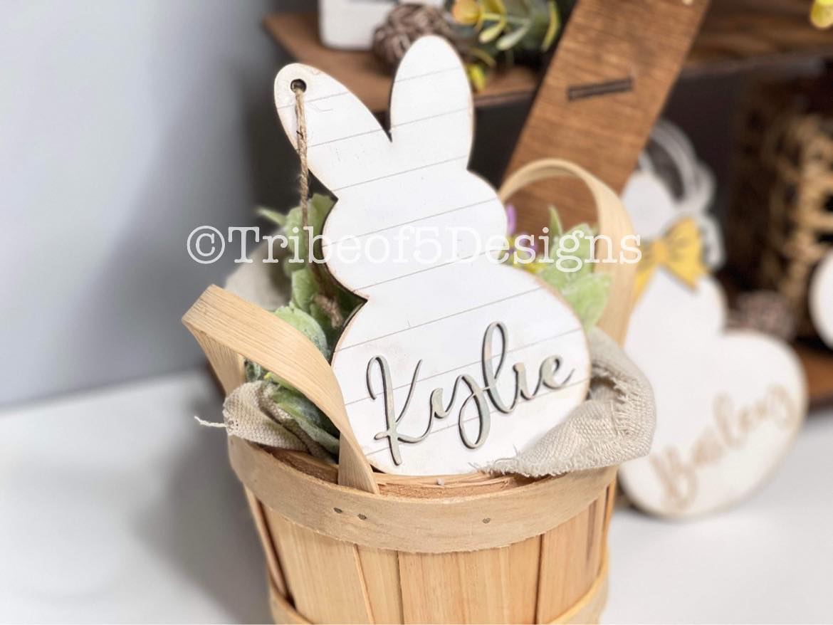 Easter Basket Personalized Tags