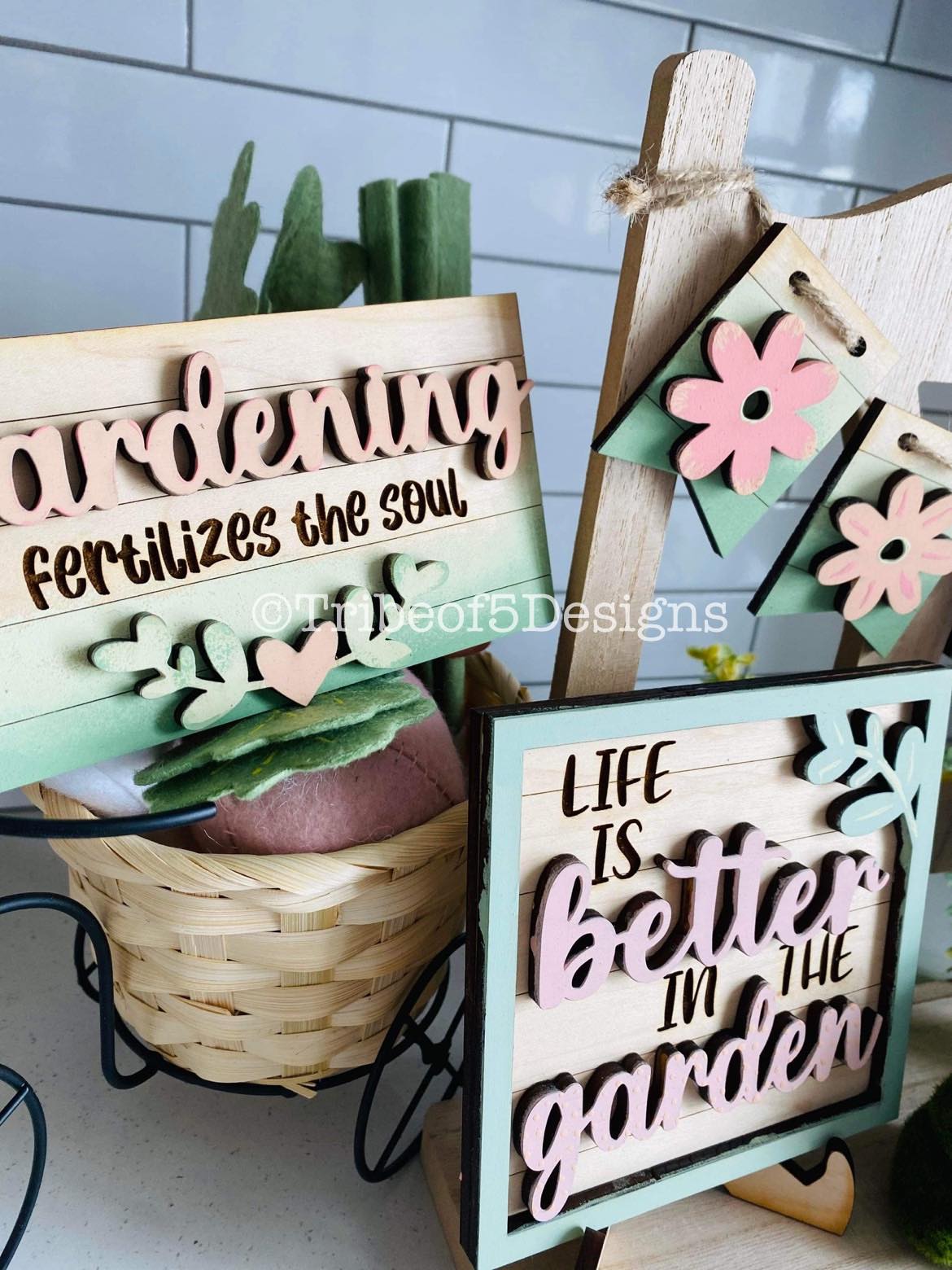 Gardening Tiered Tray