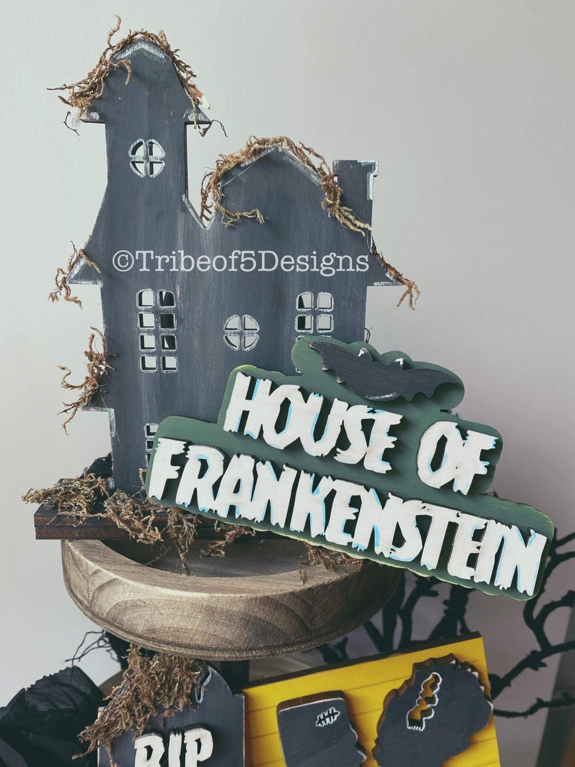 Frankenstein Tiered Tray