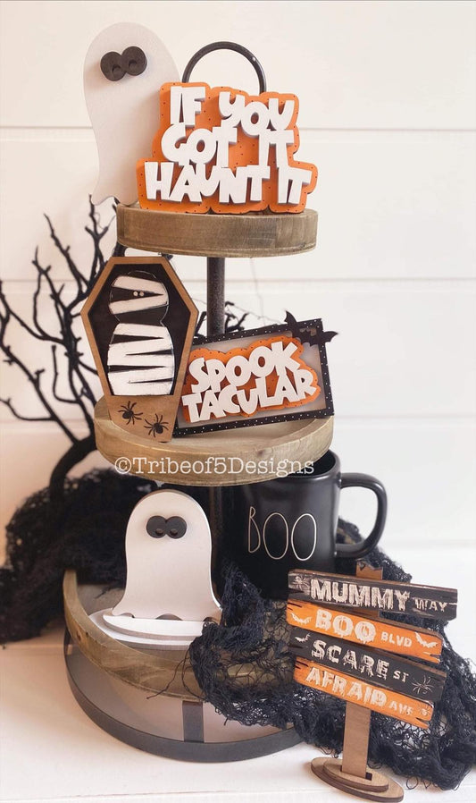 Halloween Tiered Tray