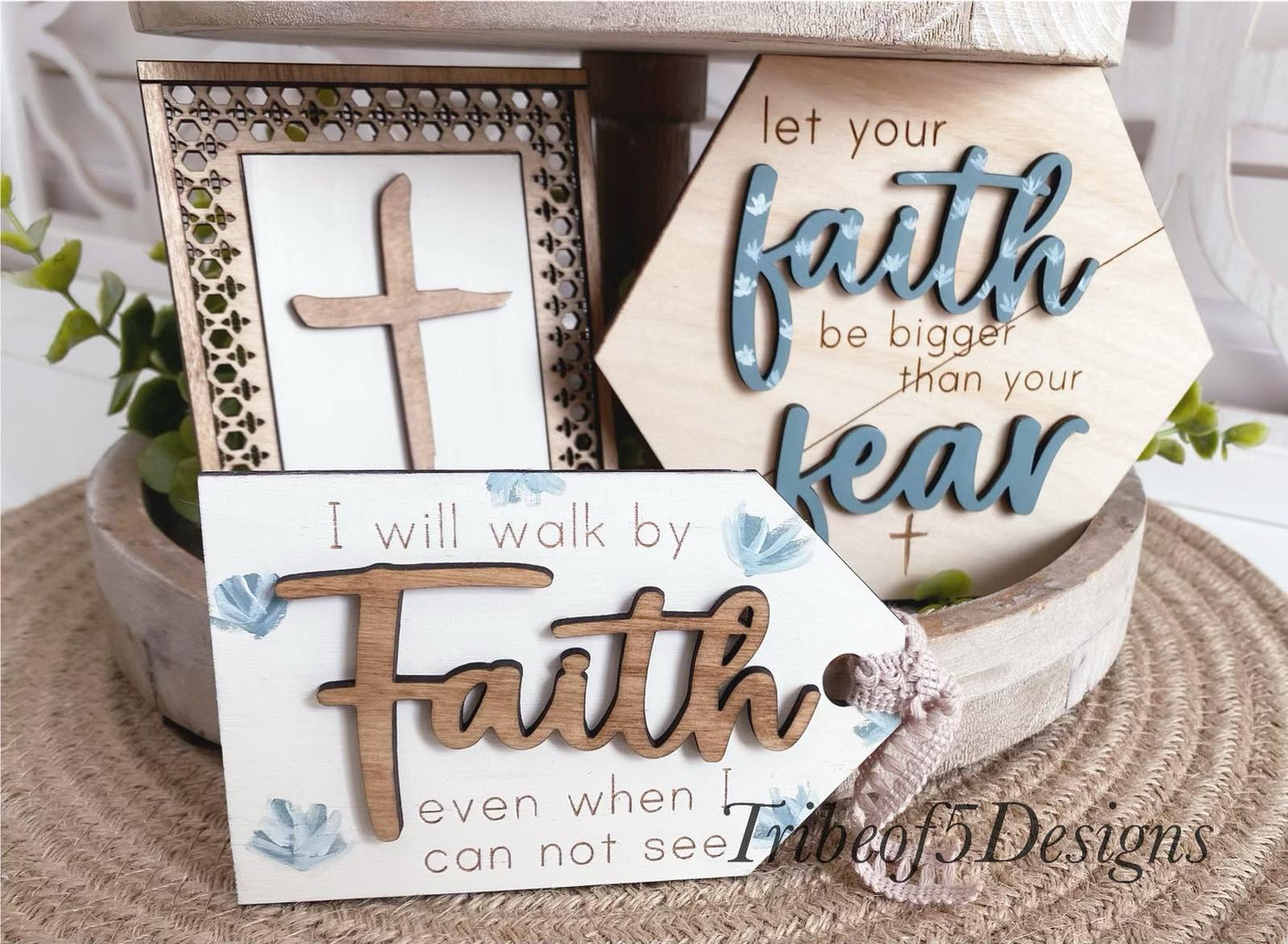 Faith Tiered Tray