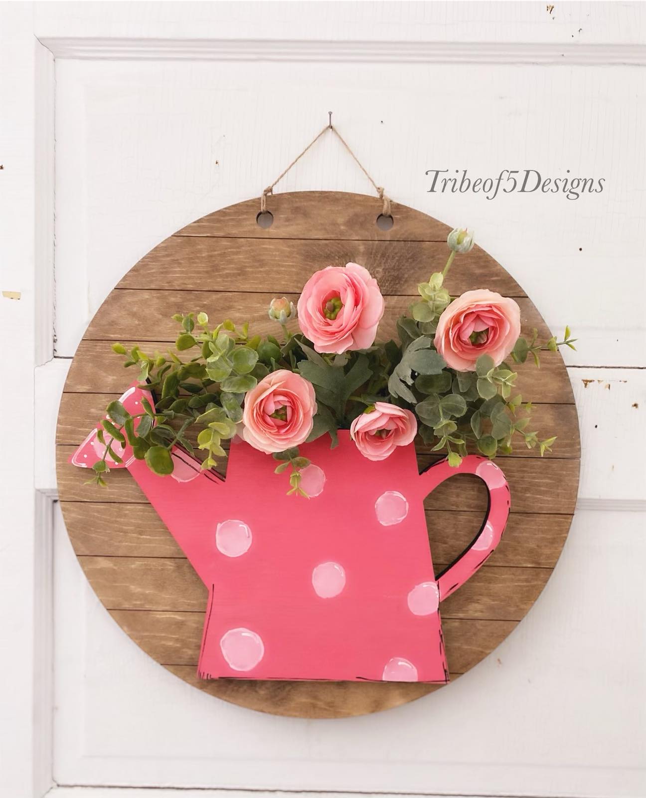 Spring Flower Door Hanger