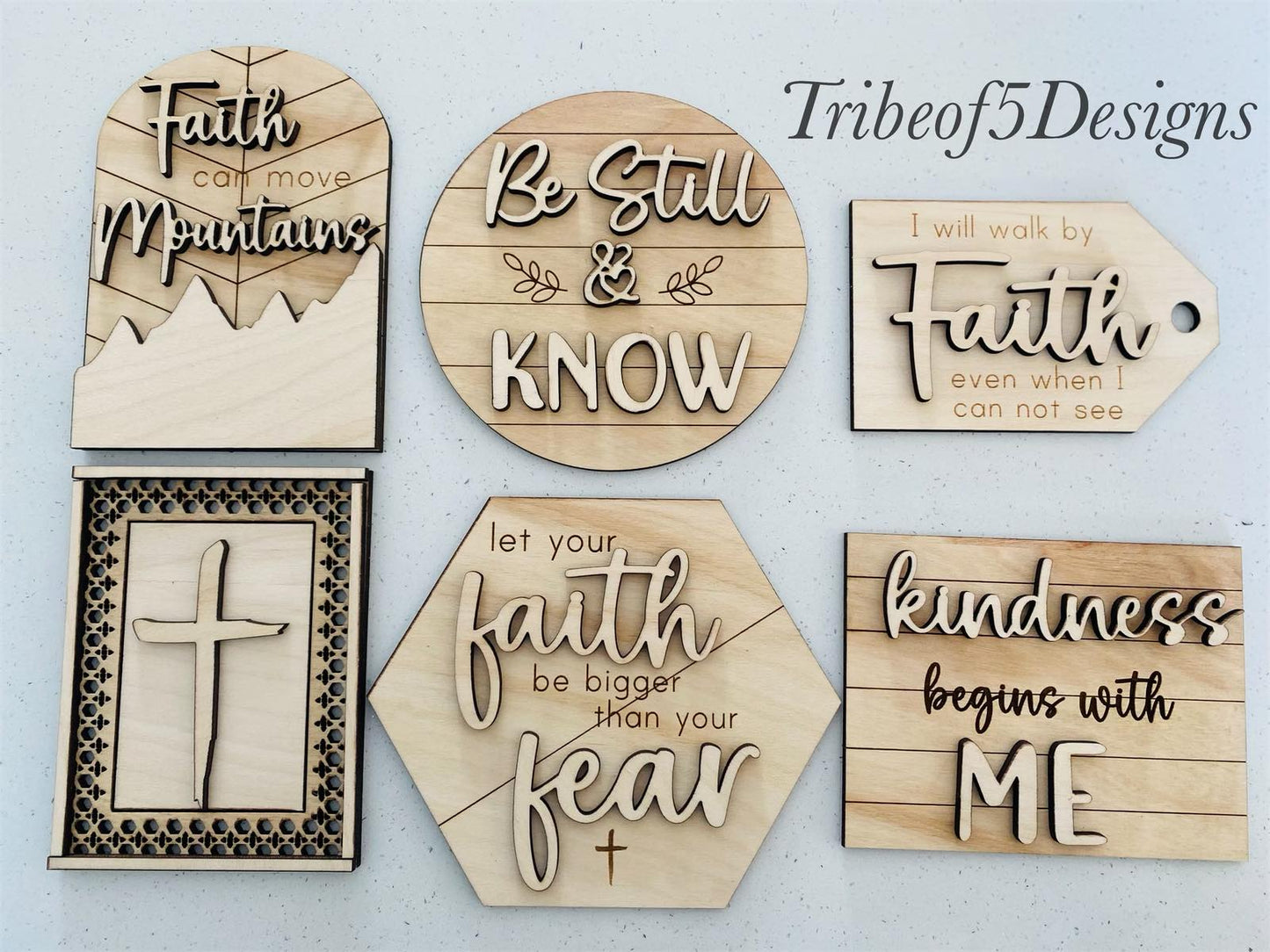 Faith Tiered Tray