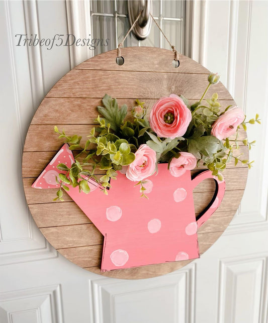 Spring Flower Door Hanger