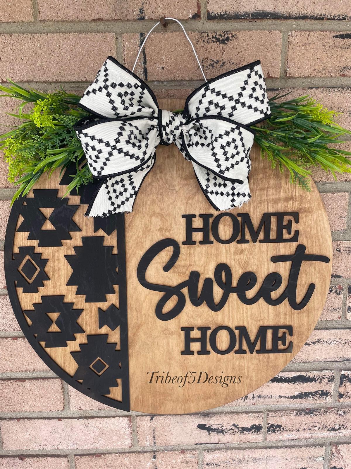 Home Sweet Home Front Door Hanger