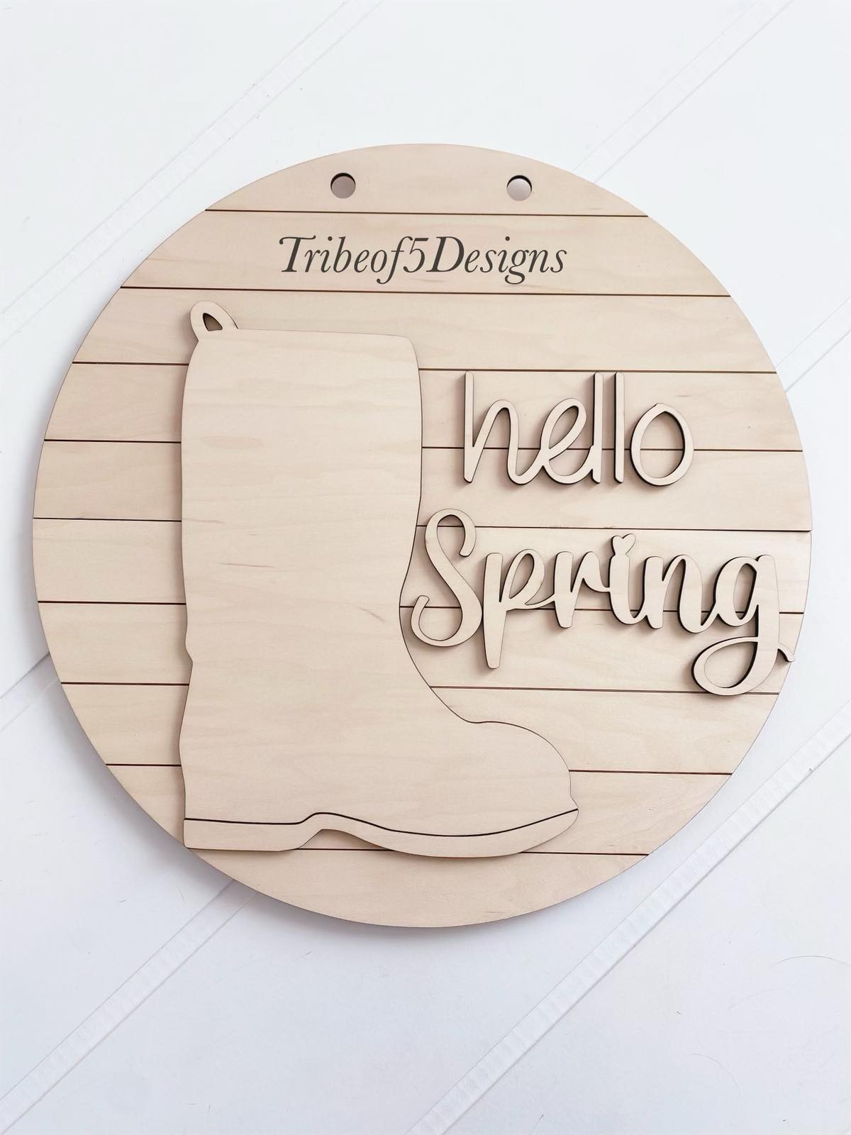 Hello Spring Door Hanger