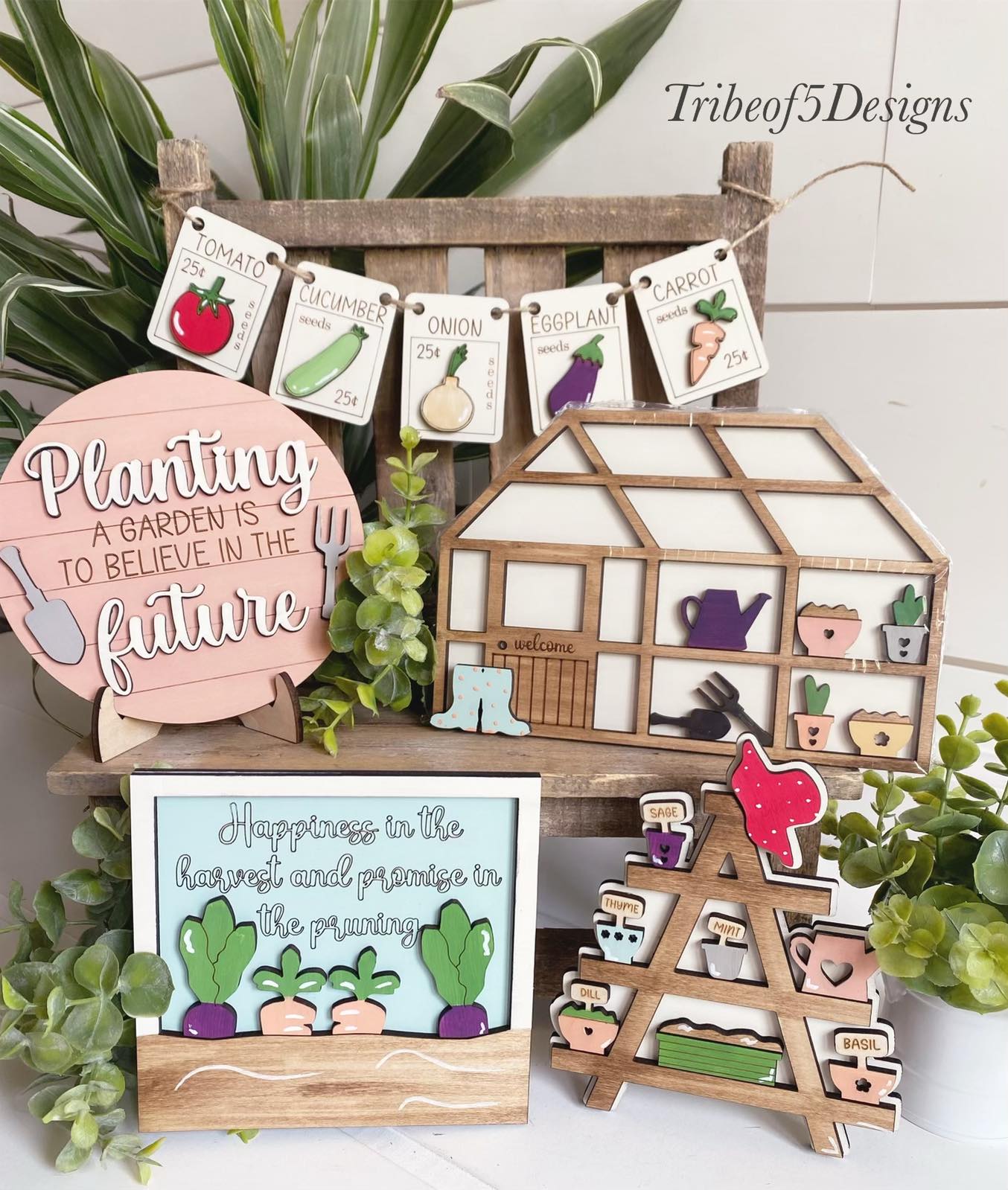 Gardening Tiered Tray