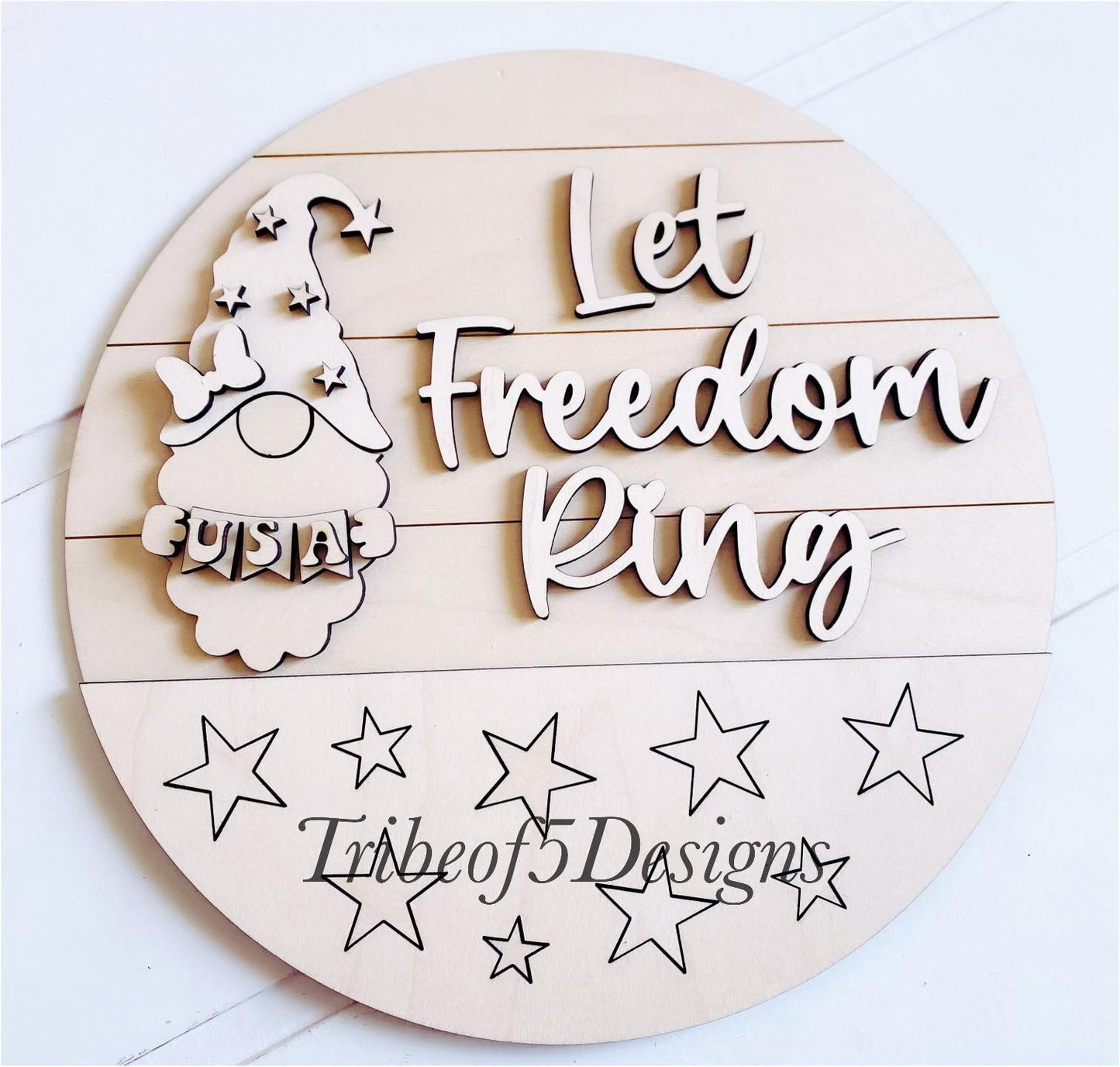 Let Freedom Ring Door Hanger and Shelf Sitters