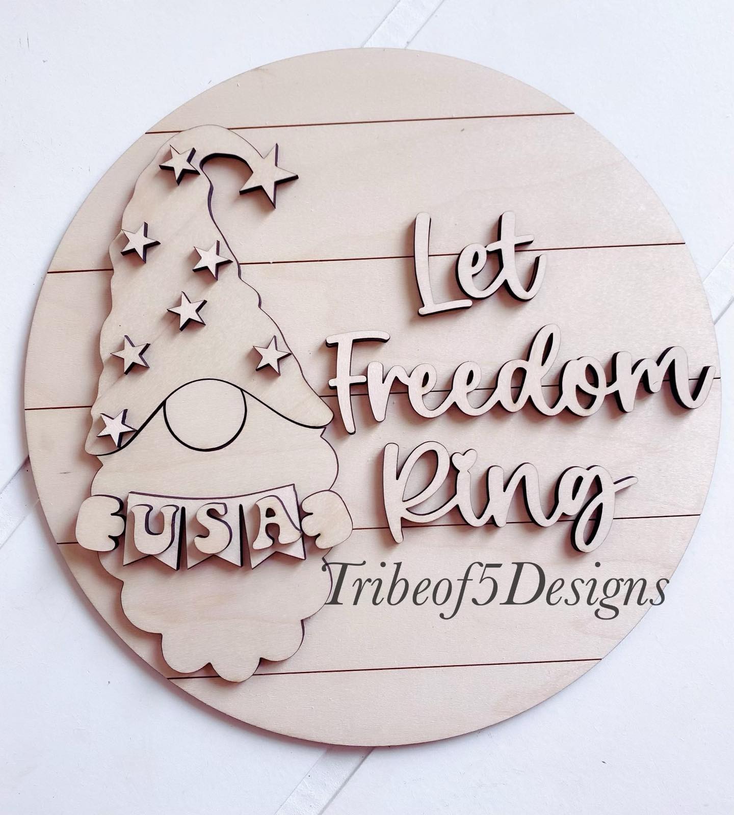 Let Freedom Ring Door Hanger and Shelf Sitters