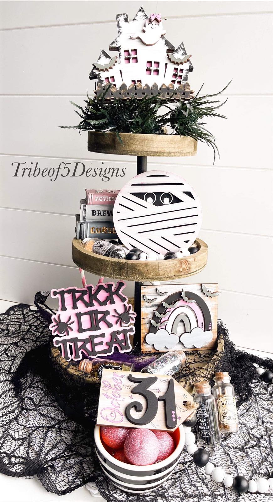 Halloween Tiered Tray