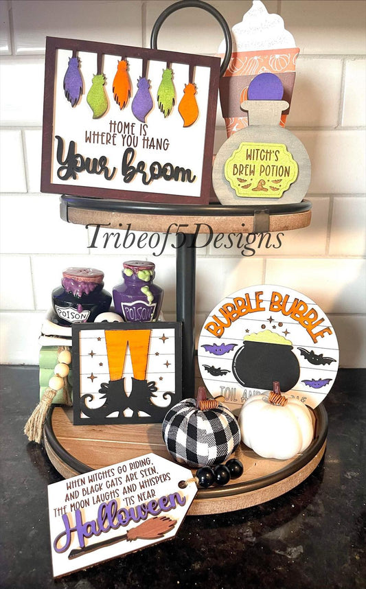 Witch Tiered Tray