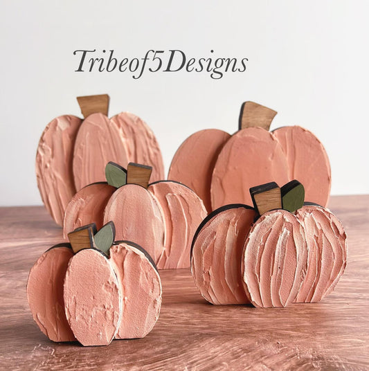 Pumpkin Shelf Sitter Set