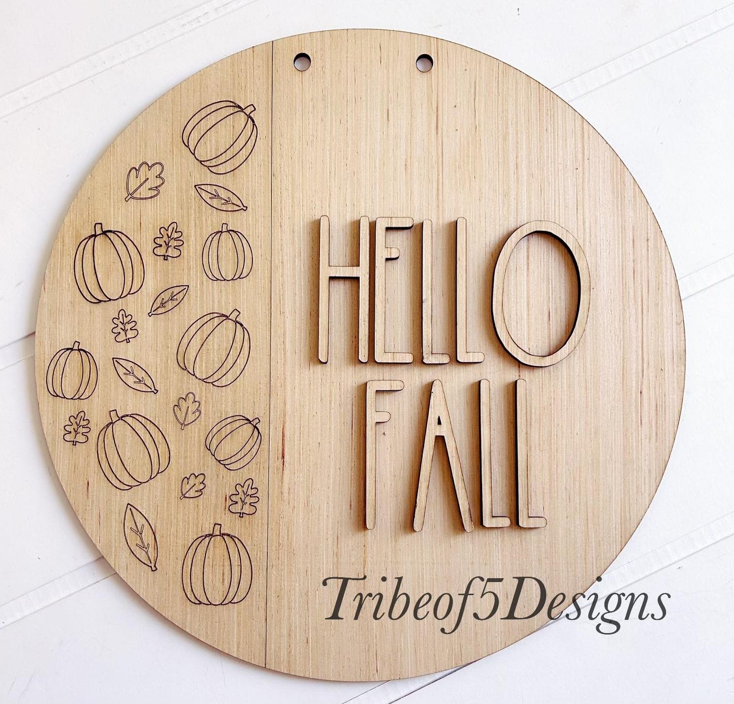 Hello Fall Door Hanger