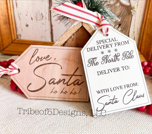 Santa Gift Tags