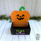 Pumpkin Halloween Crate, Jack o Lantern Mini Basket, Candy Box, Boo Bucket, Trick or Treat Storage, SVG Laser Cut File Files, Shelf Sitter, Home Decor Decoration, Fall