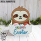 Laser Files AnimalsLaser Files AnimalsSloth Easter Basket Crate, Easter Treats Box, SVG, Laser Cut File Files, Cute sloth in egg, gift box, hatching, spring, xTool Glowforge all laser files