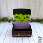 Frankenstein Halloween Crate, Monster Mini Basket, Candy Box, Boo Bucket, Trick or Treat Storage, SVG Laser Cut File Files, Shelf Sitter, Home Decor Decoration, Fall