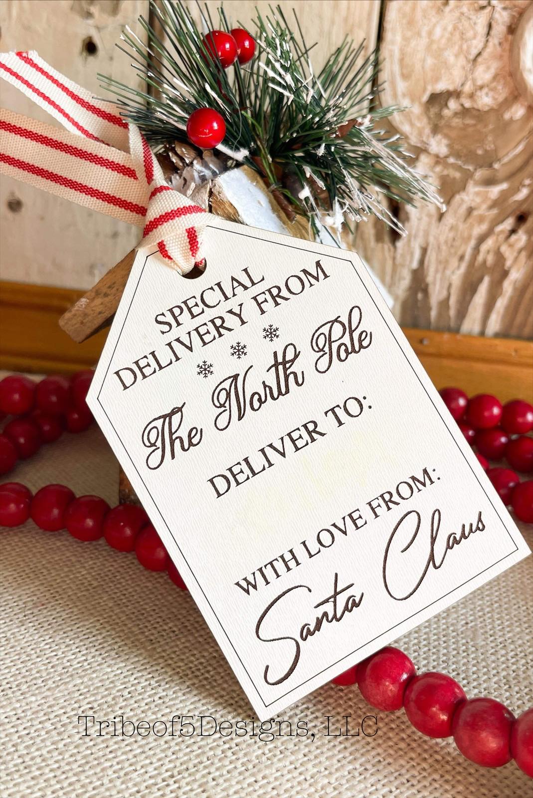 Santa Gift Tags