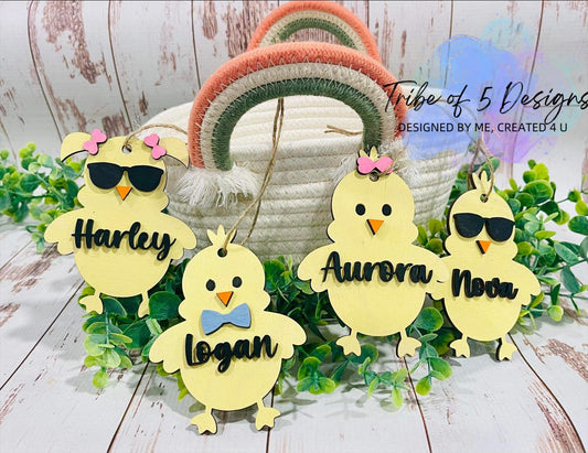 Easter Personalized Basket Tags