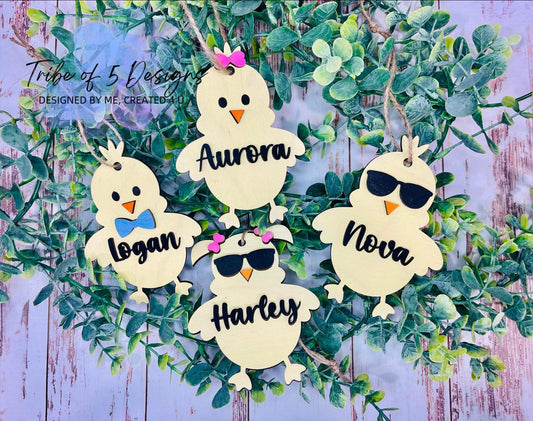 Easter Personalized Basket Tags