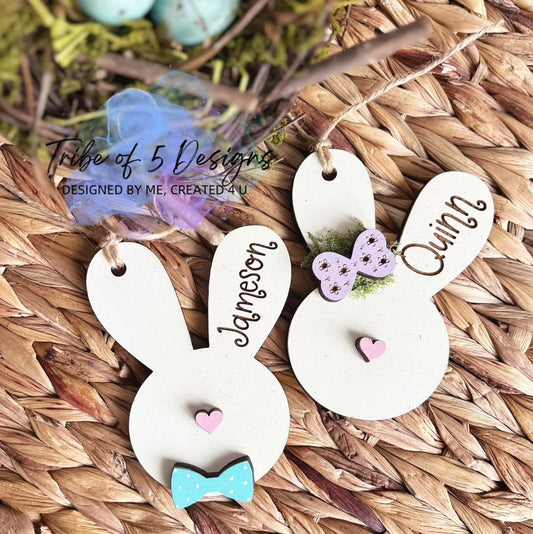 Easter Basket Personalized Tags