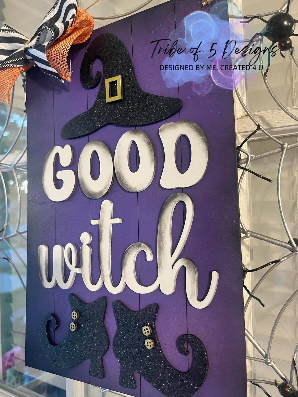 Good Witch Door Hanger Shelf Sitter