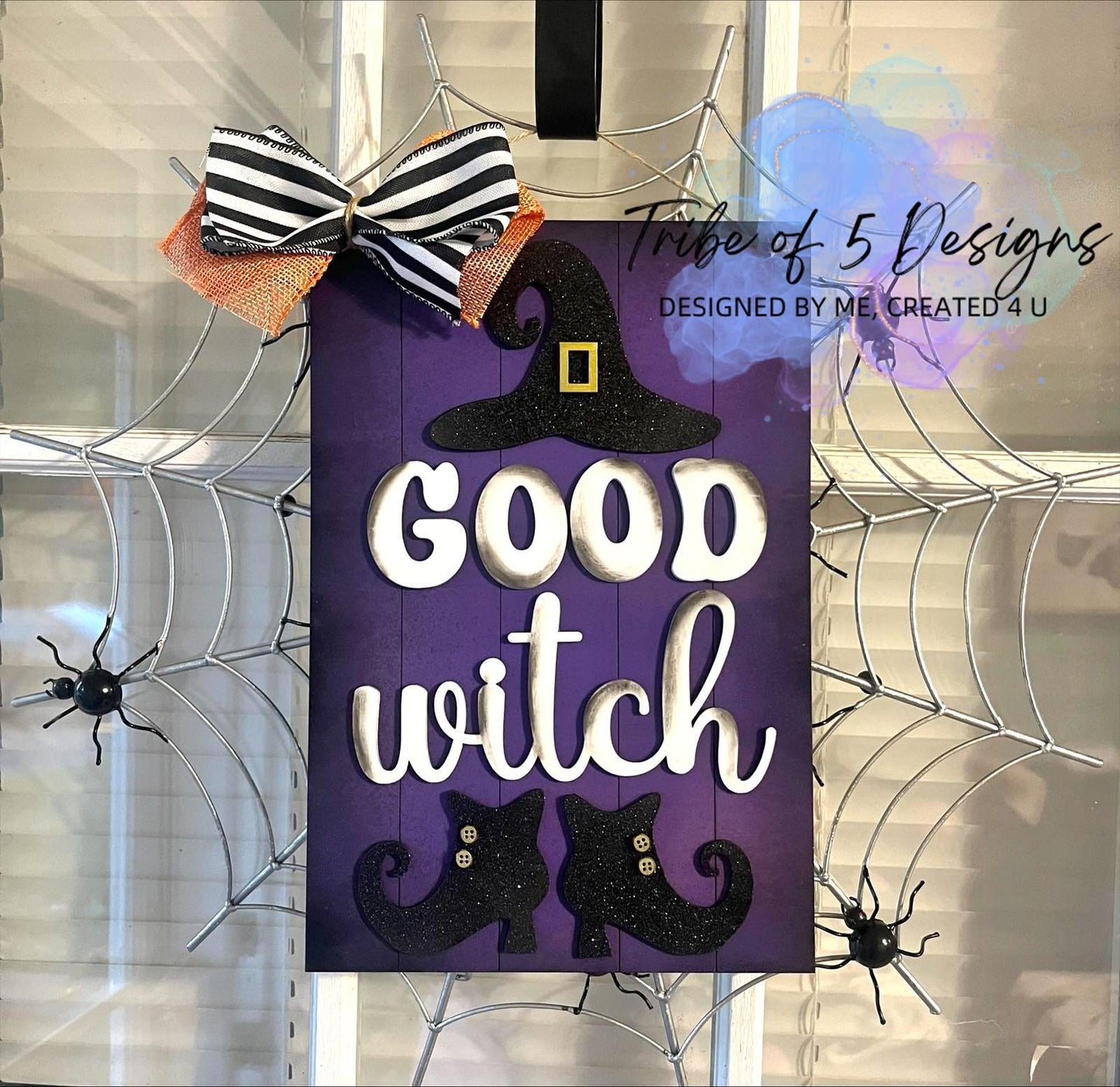 Good Witch Door Hanger Shelf Sitter