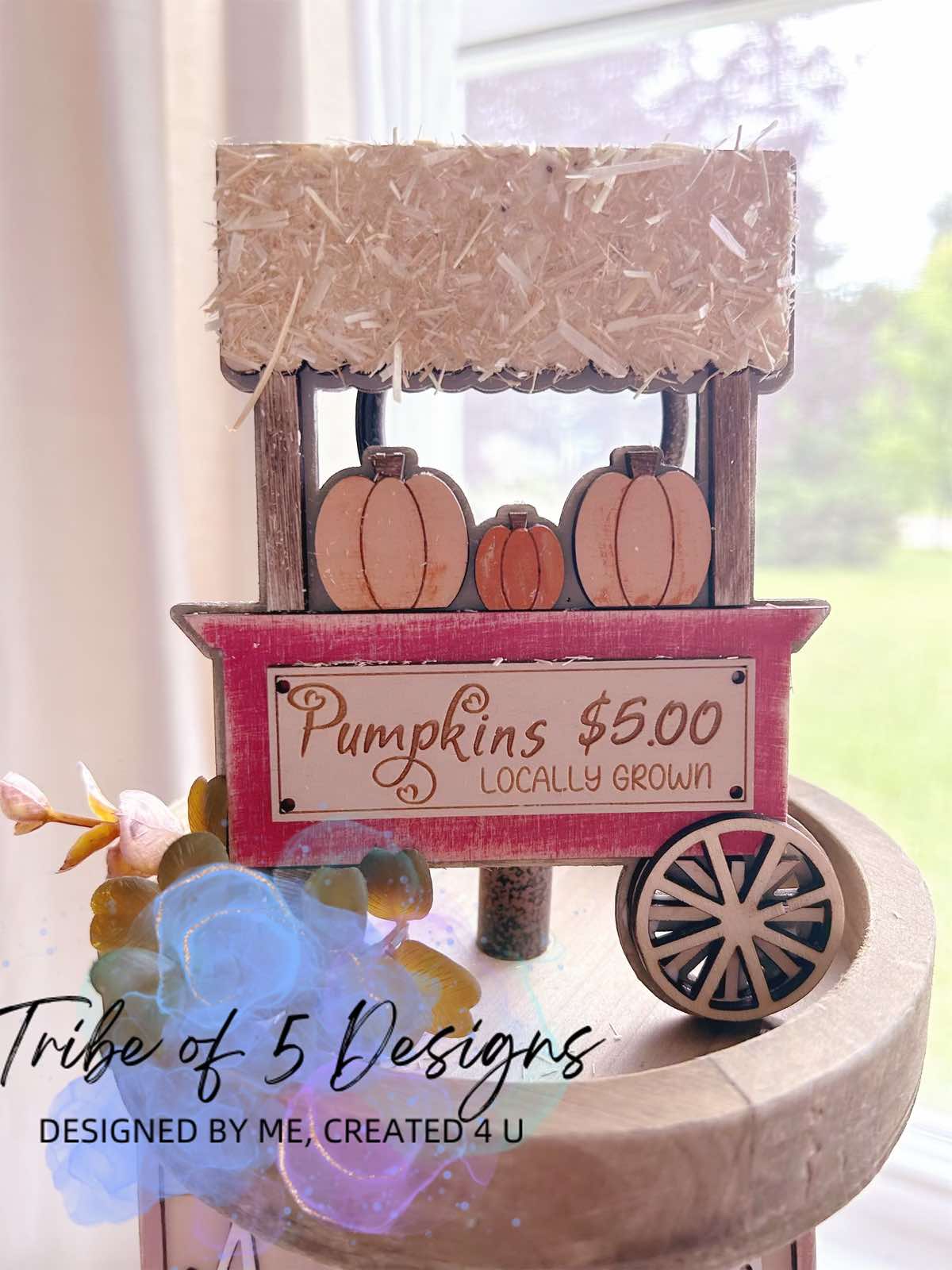 Apple Picking Tiered Tray Shelf Sitters