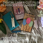 Birthday 3in1 Gift Card, Money, Love Note, Drawing Holder with and for giftcards bundle