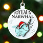 Laser Cut Digital File, Funny Ocean Sea Creature Pun Christmas Ornaments SVG, PNG, Glowforge, Narwhal, Ocean, Beach, Shrimply, Santa Claws