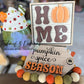 Pumpkin Spice Tiered Tray Shelf Sitters