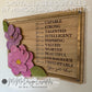 Motivational Framed Sign with 3D layered Magnolia Flowers - Painting Tutorial included