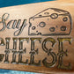 FREE FILE Say Cheese Engravable SVG for Cutting Boards