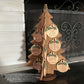 25 Names of Jesus 3D Christmas Tree incl. 26 ornaments, scored (single line) with wreath