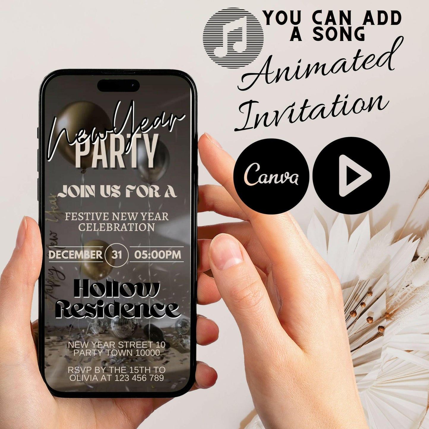 New Year Animated Invites: Sparkle, Pop, and Celebrate!