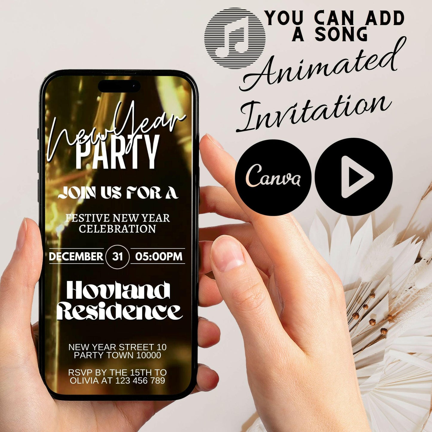 New Year Animated Invites: Sparkle, Pop, and Celebrate!