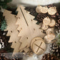 25 Names of Jesus 3D Christmas Tree incl. 26 ornaments, scored (single line) with wreath