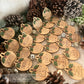 25 Names of Jesus 3D Christmas Tree incl. 26 ornaments, scored (single line) with wreath