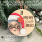 3D Mrs. Santa Countdown to Christmas Ornament | Sliding Reindeer Lever | Easy DIY Laser Cut Files DXF SVG for Glowforge & All Other Lasers