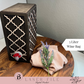 Arabesque Pattern Wine Box Laser File - Fits 3L Wine Bag or EU Size Boxes