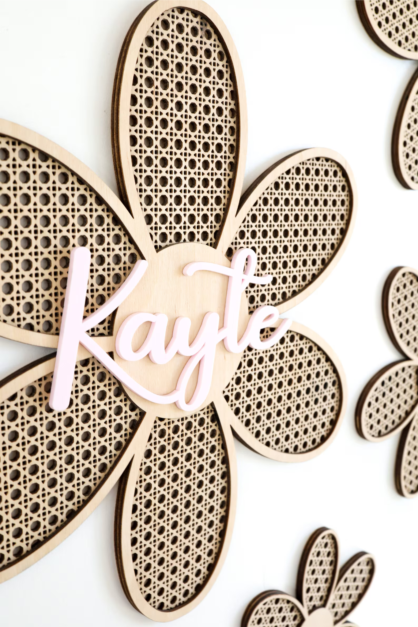 Laser Cut File | Rattan Daisy| Boho Daisys | Rattan Flower| Rattan SVG | Cane SVG | Flower Nursery | Girl Room | Daisy Decor | Daisy SVG