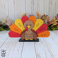 Thankful Turkey With Removable Feathers, Family Turkey, Table Seating Place Name Cards, SVG, Digital Laser Cut File files, Cute Turkey, Happy Thanksgiving Table Decoration Sign, Fall Home Decor, Shelf Sitter, Craft for Kids