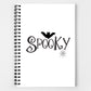 Halloween spooky sublimation design in black