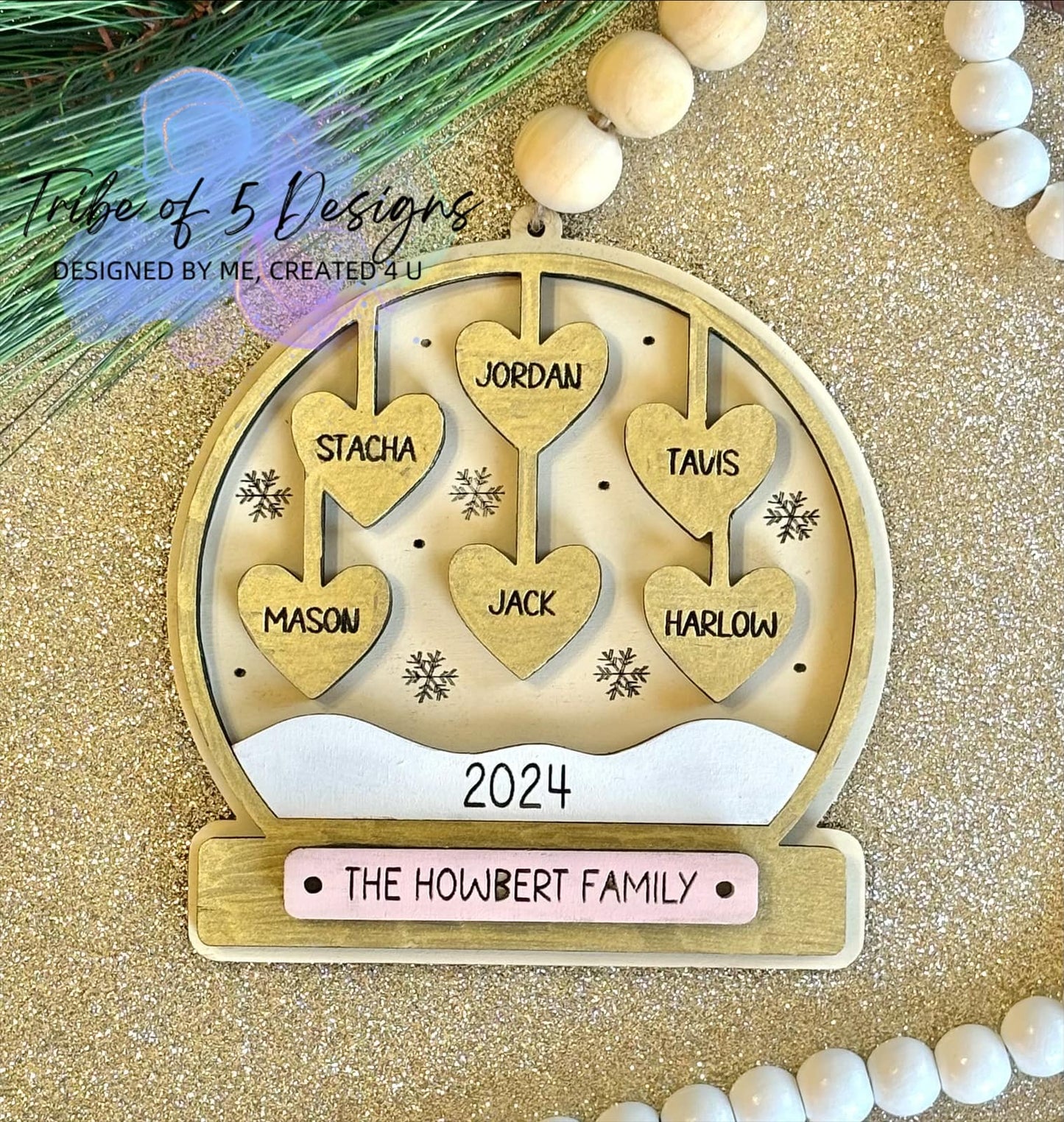 Personalized Family Ornament